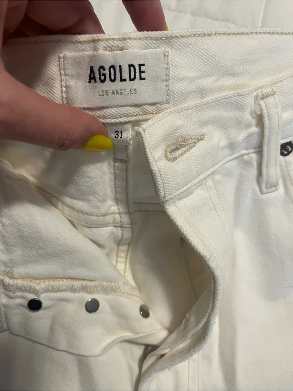 Agolde Parker Long Shorts